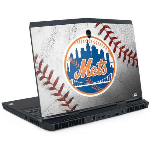 MLB New York Mets Game Ball Dell Alienware Skin